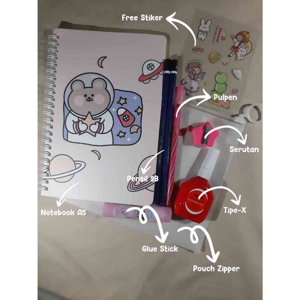 

PAKET ALAT TULIS SET DEWASA Standar / STATIONERY SET / ALAT TULIS SET / PERALATAN SEKOLAH / HAMPERS ULANG TAHUN / HAMPERS MURAH MERIAH / KADO ULANG TAHUN CEWEK / HADIAH ULANG TAHUN / ALAT TULIS SET / SEKOLAH / BUKU TULIS