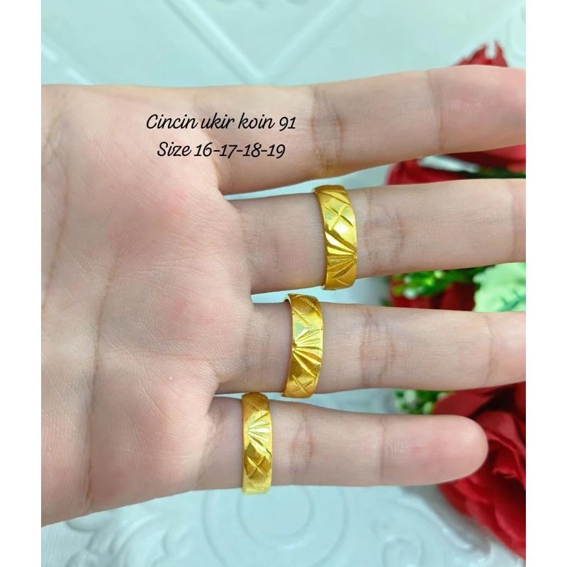 CINCI WAJIK MATAHARI REPLIKA EMAS 24KARAT BESTSELLER