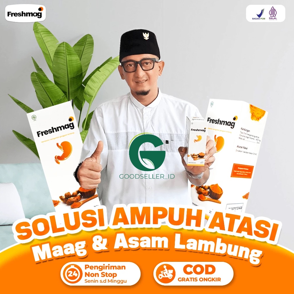 

1212 sale Original Freshmag Madu Freshmag Atasi Masalah Sakit Maag Nyeri Asam Lambung Penambah Nafsu Makan 2ml grosir