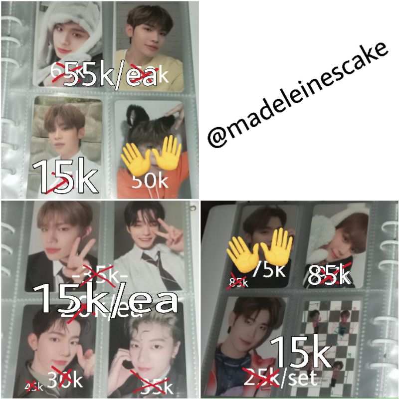 WTS AAB PHOTOCARD PC ZB1 TAERAE MS RABBIT BLANKET GYUVIN POLLAR BEAR TAERAE BG CH TAERAE MEMBER KIT