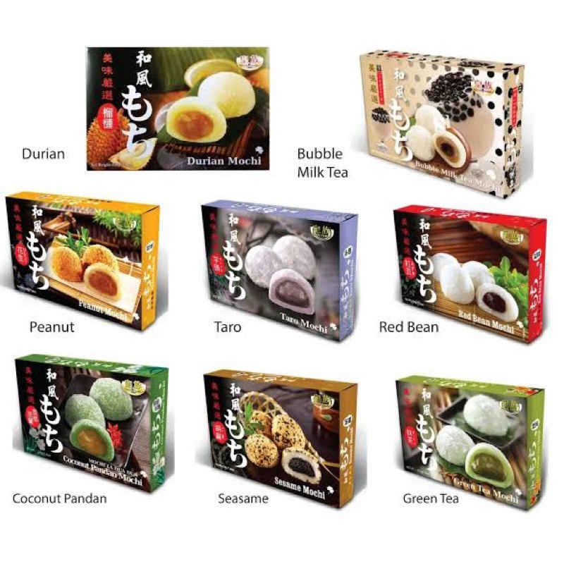 

FLASH SALE Royal Family Mochi Taiwan Mochi 21g Royal Family Red Bean Mochi Matcha Mochi