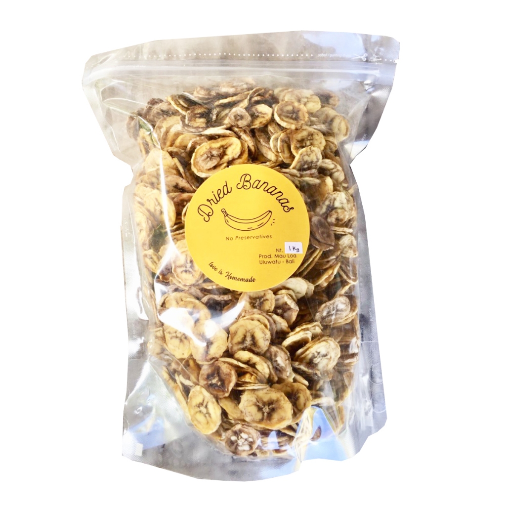 

Dried Banana 1kg / Dehydrate Banana /Pisang Kering