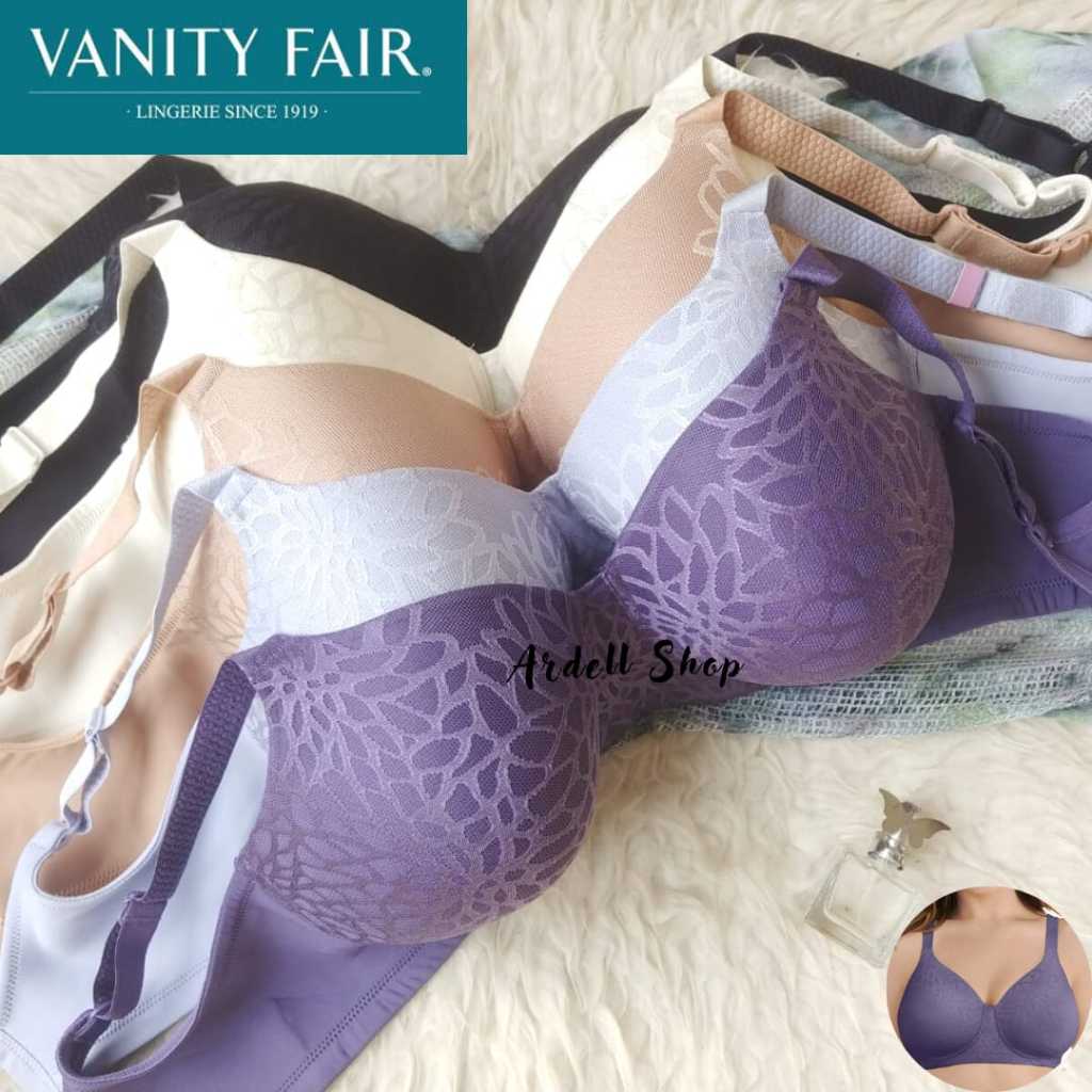 Bra Wanita Jumbo Tanpa Kawat Full Cup 38D 42E / Vanity Fair 71380 Wireless Export Quality - LSP