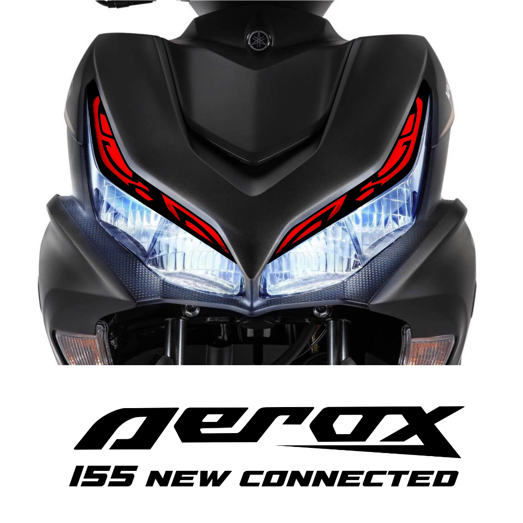 STICKER ALIS AEROX 155 NEW CONNECTED MOTIF 02