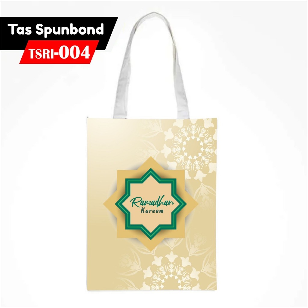 

Tas Hampers Spundbond Ramadhan Kareem / Souvenir Parcel Custom Printing / Goodie Bag Ramadhan / Tas Parcel Ramadhan Kareem