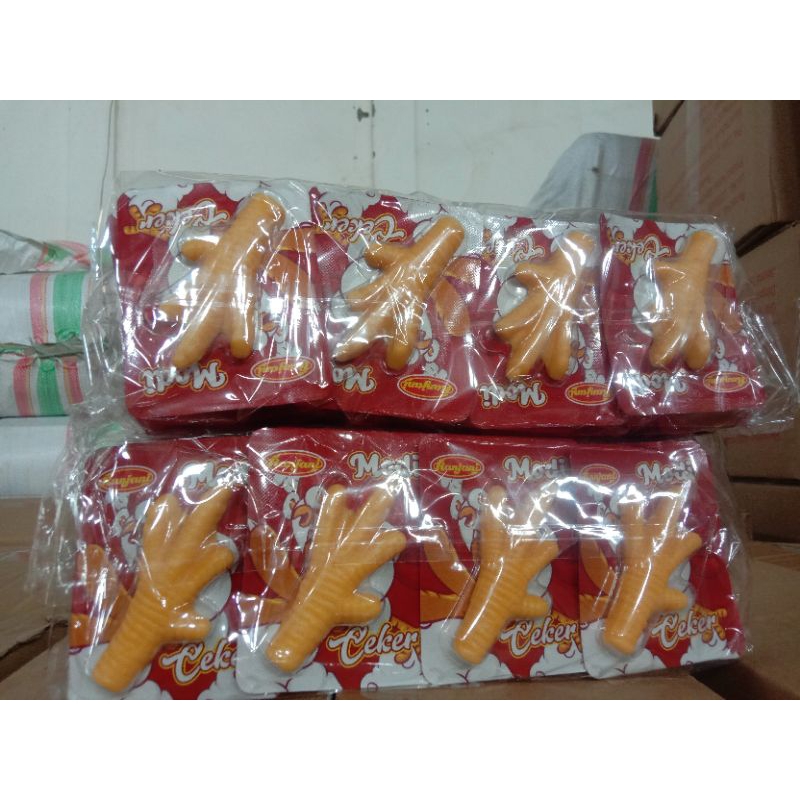 

ranjani permen bentuk ceker 1 pack isi 24 harga 22.500