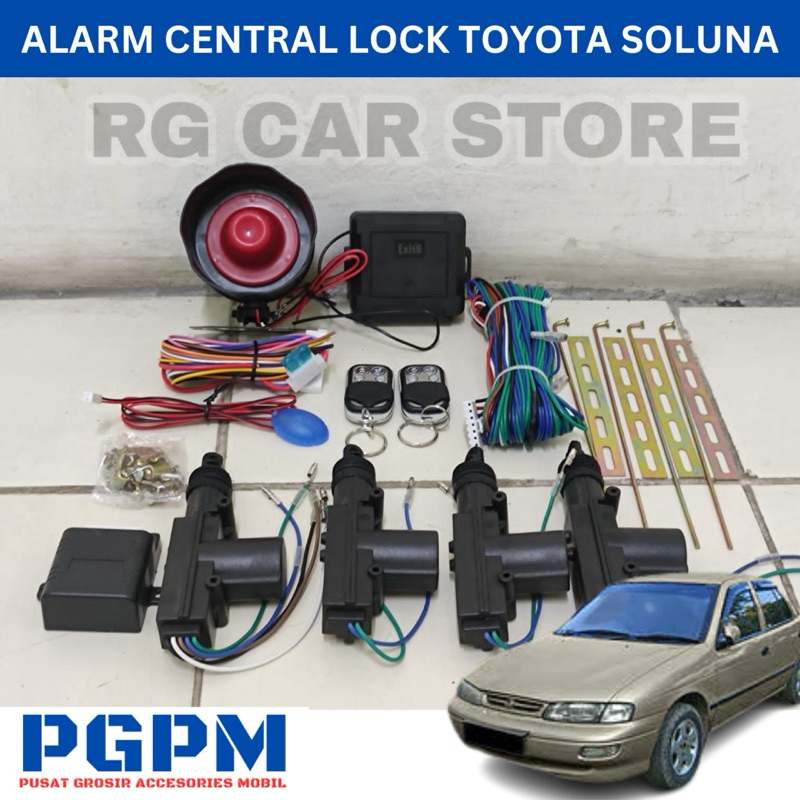 Alarm Central Lock Toyota Soluna Garansi 1 Tahun Dijamin PnP Berkualitas