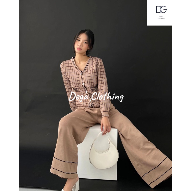 Clara set / Atasan wanita rajut premium / Set woman knit strech