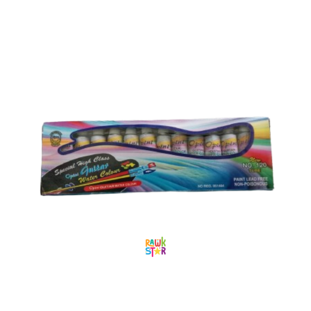 

Cat Air Opini Guitar Water Colour 120 isi 12 Warna