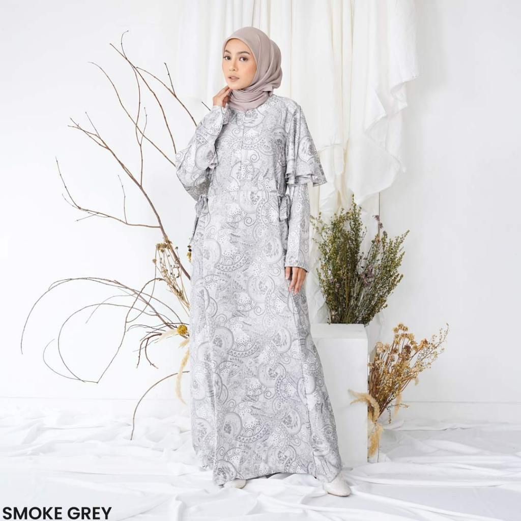 Hijriah Long Dress Muslim hijab Fatimah
