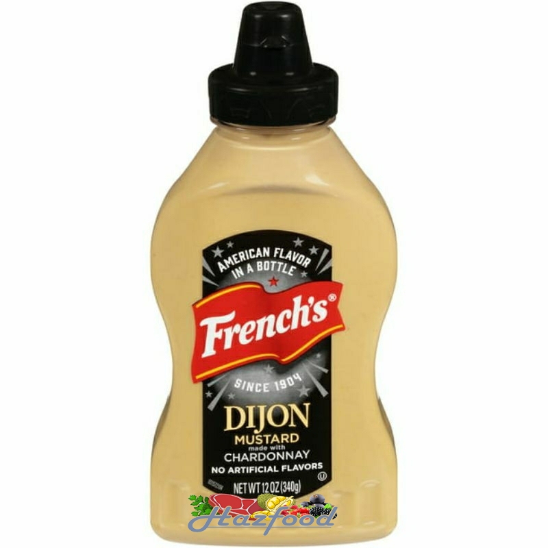 French's Dijon Mustard Made With Chardonnay - 12 oz / 340 Gram