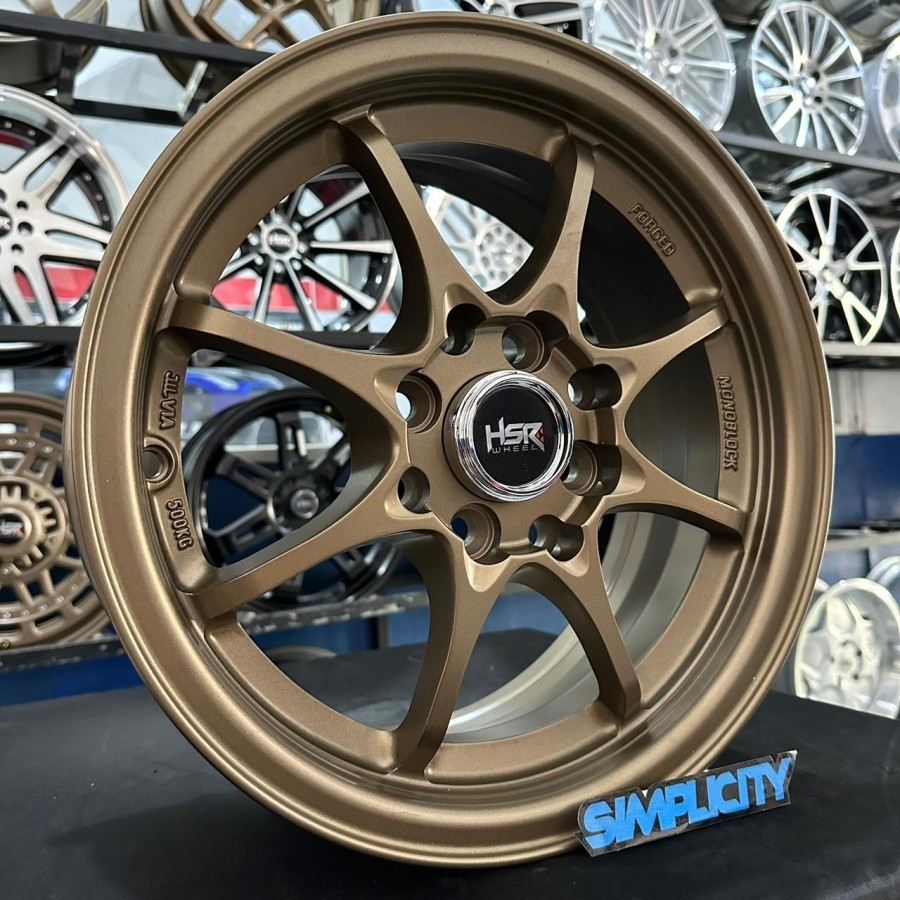 PELEK RACING MOBIL HSR HIROSHIMA RING 14 WARNA BRONE