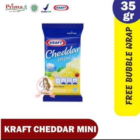 

KRAFT CHEDDAR MINI 8 X 35 GR