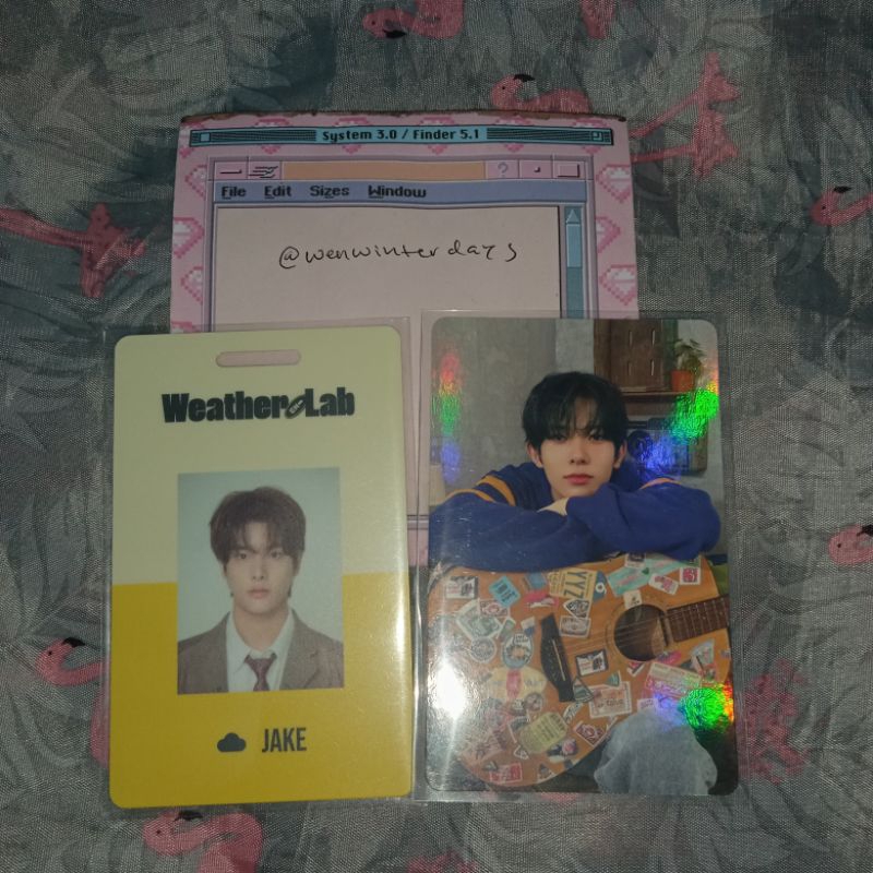 ENHYPEN PHOTOCARD JAKE GITAR CHARY CHARYBDIS JAY HEESEUNG PORORO SG22 SG 22 LD LUCKY DRAW PWS GRUP G