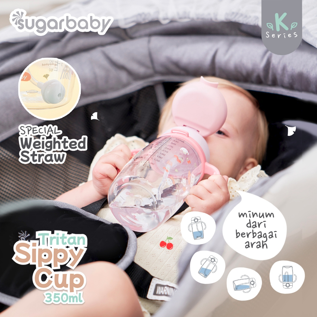 EL SUGAR BABY TRITAN SIPPY CUP K-SERIES 350ML