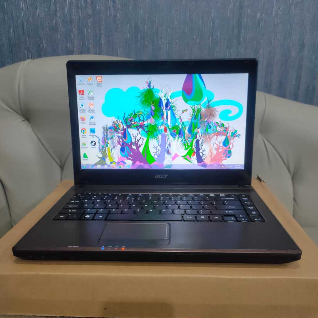 Laptop Acer Aspire 4738Z, Core i5, Hd Graphics, Ram 4/320Gb, Lengkap, Brown