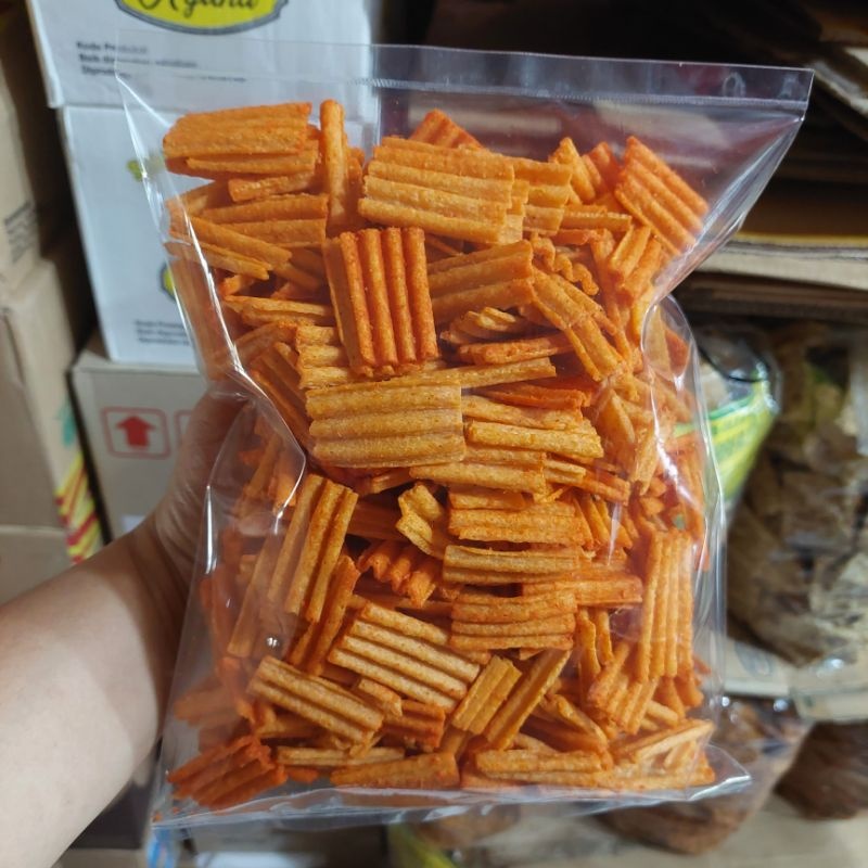 

TERMURAH KENTANG IRIS 200GR / SNACK KILOAN MURAH