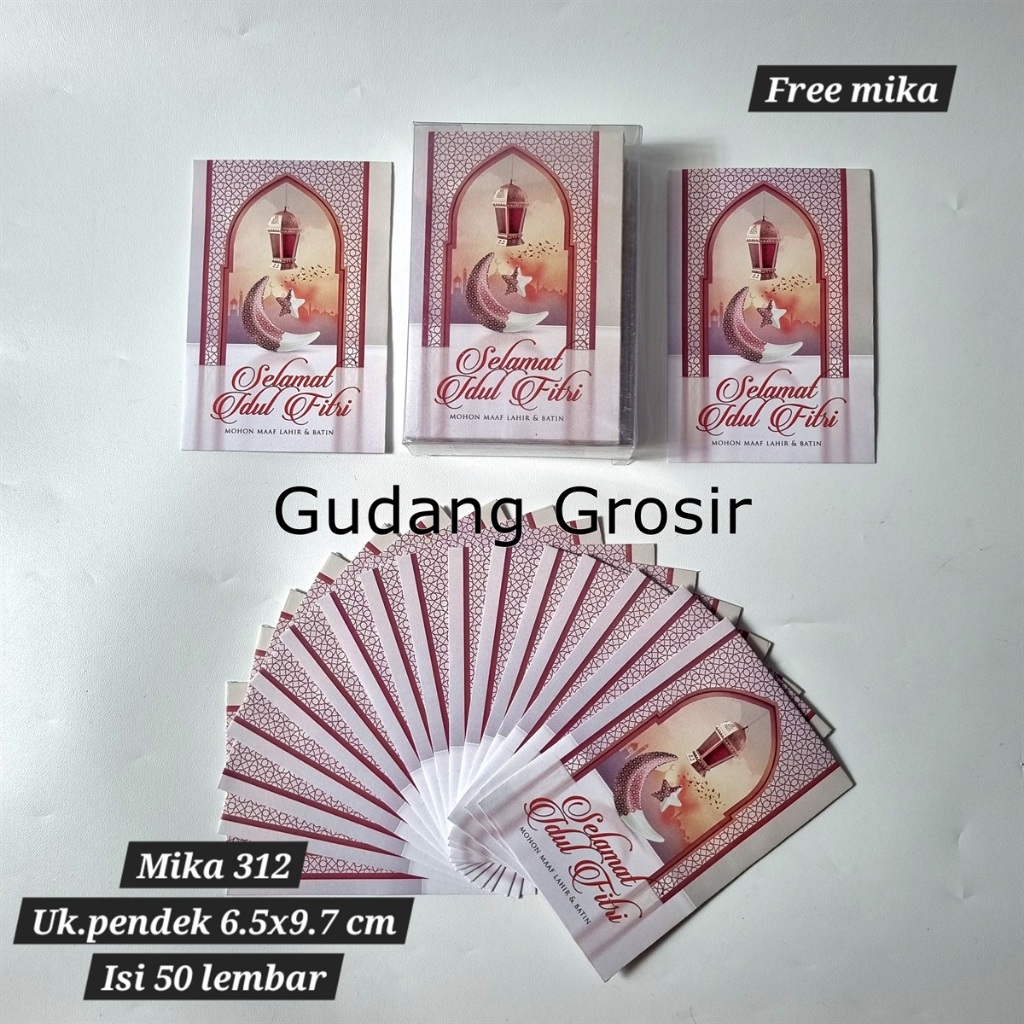 

ANGPAO AMPLOP LEBARAN IDUL FITRI MURAH MERIAH READY STOCK KOTAK MIKA ISI 50 LEMBAR