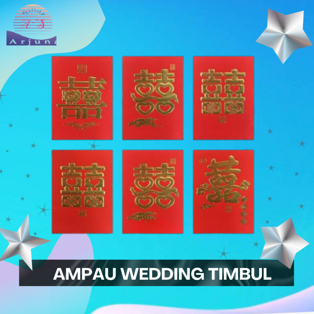

AMPAO NIKAH AMPAU WEDDING TIMBUL WARNA MERAH TEBAL