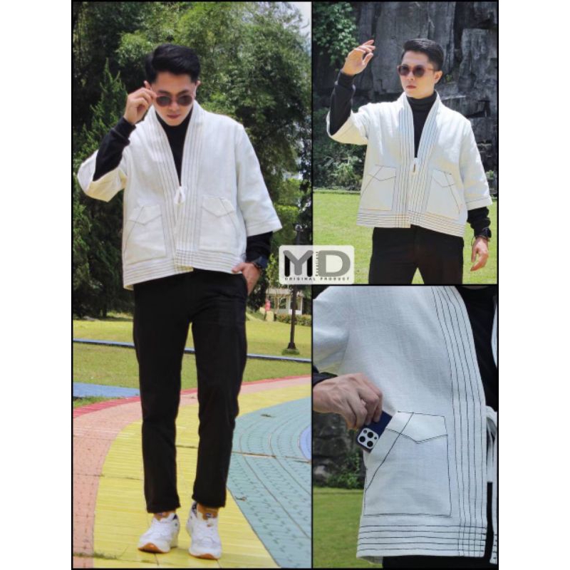 Jacket blazer jaket outer pria yamazaki linen premium mydc