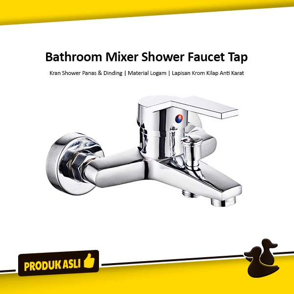 Mixer Shower Mixing Faucet Double Keran Bathtub Kran Shower Air Panas Dingin Kamar Mandi