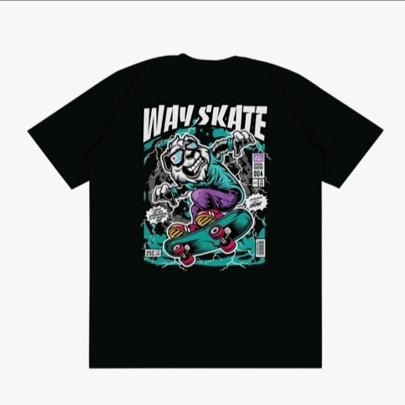 Kaos Tshirt Way Skate