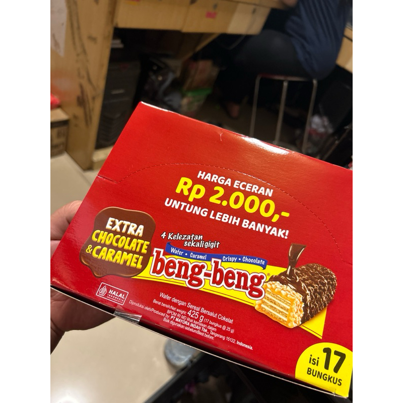 

Beng Beng box 425gram isi 17