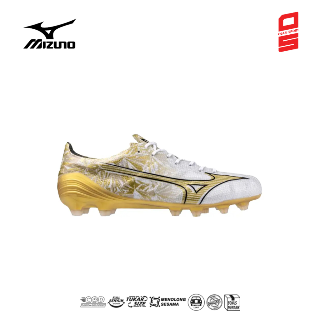 GRATIS ONGKIR  SEPATU SEPAK BOLA ORIGINAL MIZUNO ALPHA ELITE FG TERBARU OJAN SPORT INDONESIA