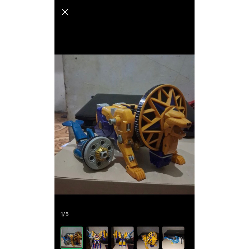 megazord ninja storm original bandai