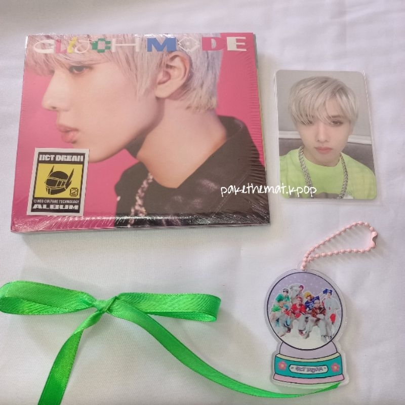 [Freebies 2 PC OFFICIAL] Album Digipack Jisung Glitch Mode dengan POB / Benefit / Bene versi MECIMA 