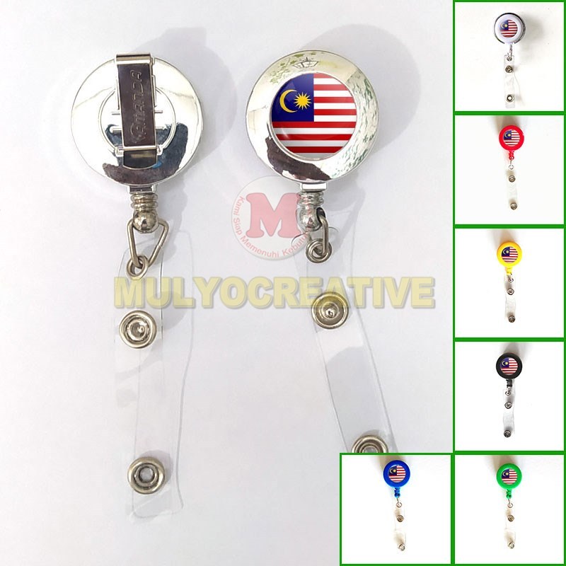 

ID Card Yoyo Malaysia Gantungan Murah ID Card Holder Logo Malaysia
