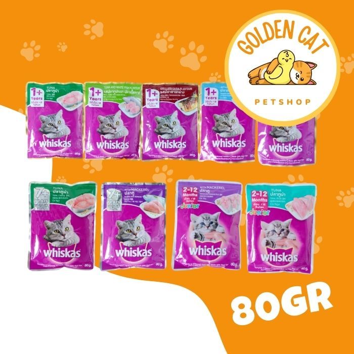 whiskas pouch WHISKAS sachet 85gr wetfood whiskas