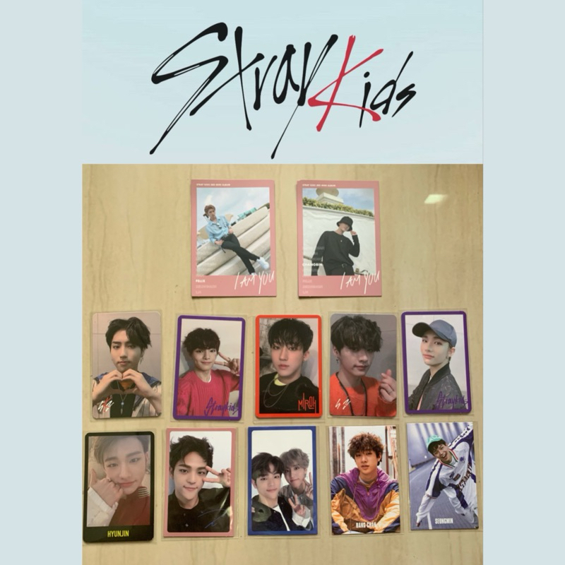 Photocard Official Stray Kids I am Who & You - 4th Mini Cle 1: Miroh album - Photocard QR Straykids 