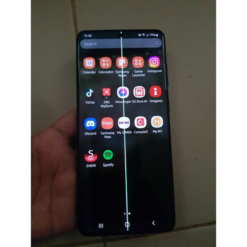 LCD Samsung S21 plus original Samsung