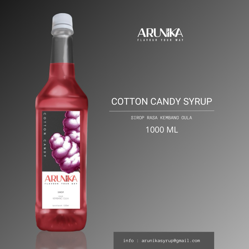 

Cotton Candy Syrup Arunika 1000ML