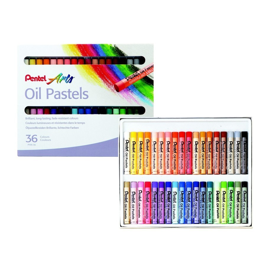 

Oil Pastel/ Crayon Pentel 36 Warna