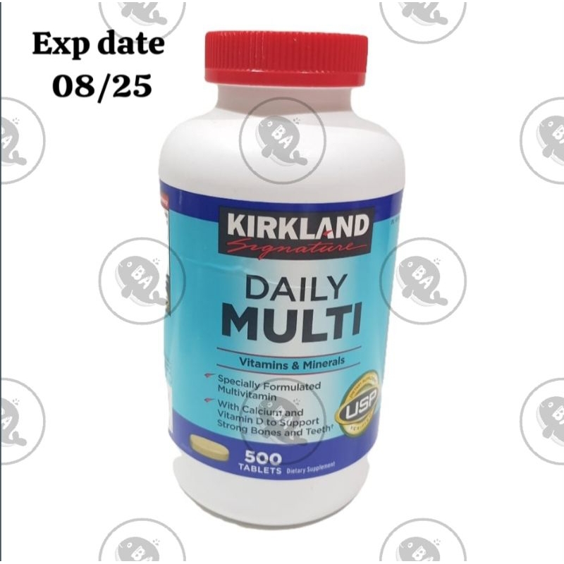 Kirkland Signature Daily Multi 500 Tablets Kirkland Daily Multi 500 Tablets // VITAMIN DAILY MULTI