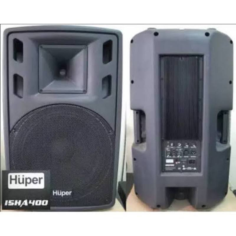 HUPER Speaker Aktif HUPER 15 HA 400 Original paket karoke lengkap