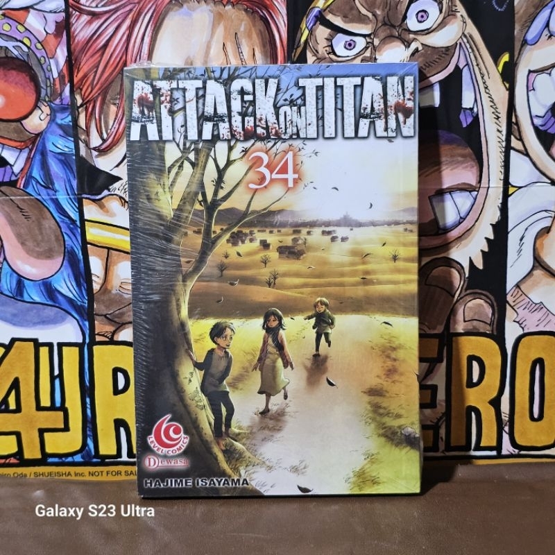 Komik Attack On Titan vol 34