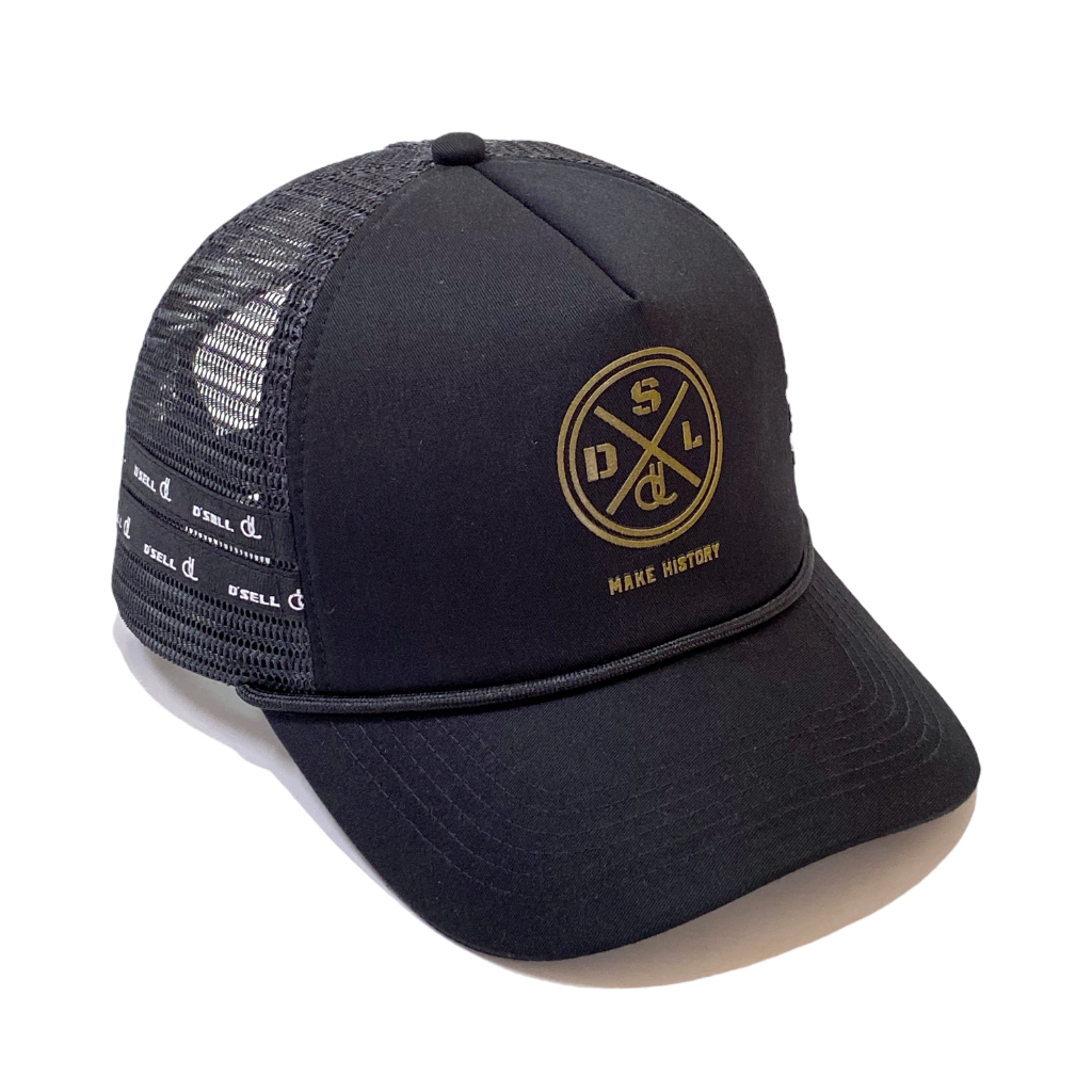 Topi Trucker Pria Original Black / Topi Jaring Distro Premium / Topi Pria / Topi Basebal TOPI TRUCKE