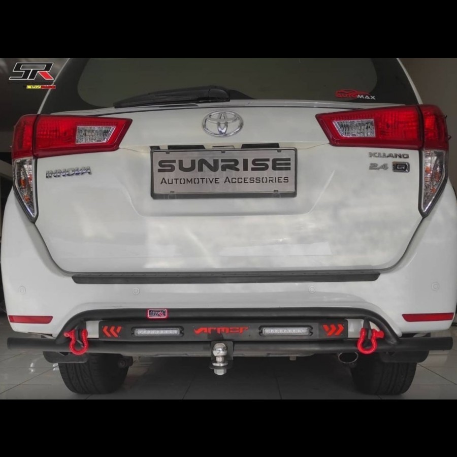 BUMPER RHINO TOWING ARMOR TOYOTA INNOVA REBORN WITH LAMP