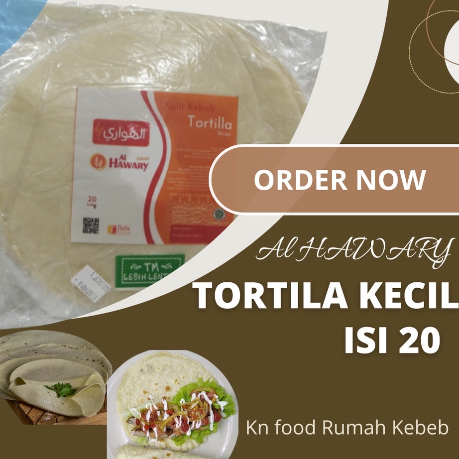 

PALING AMPUH Tortila Kulit Kebab diameter 2 cm isi 2 Libanes Kecil KERTAS