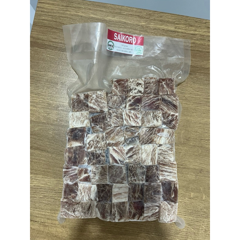 

Daging Saikoro Lembut Meltique 500gr