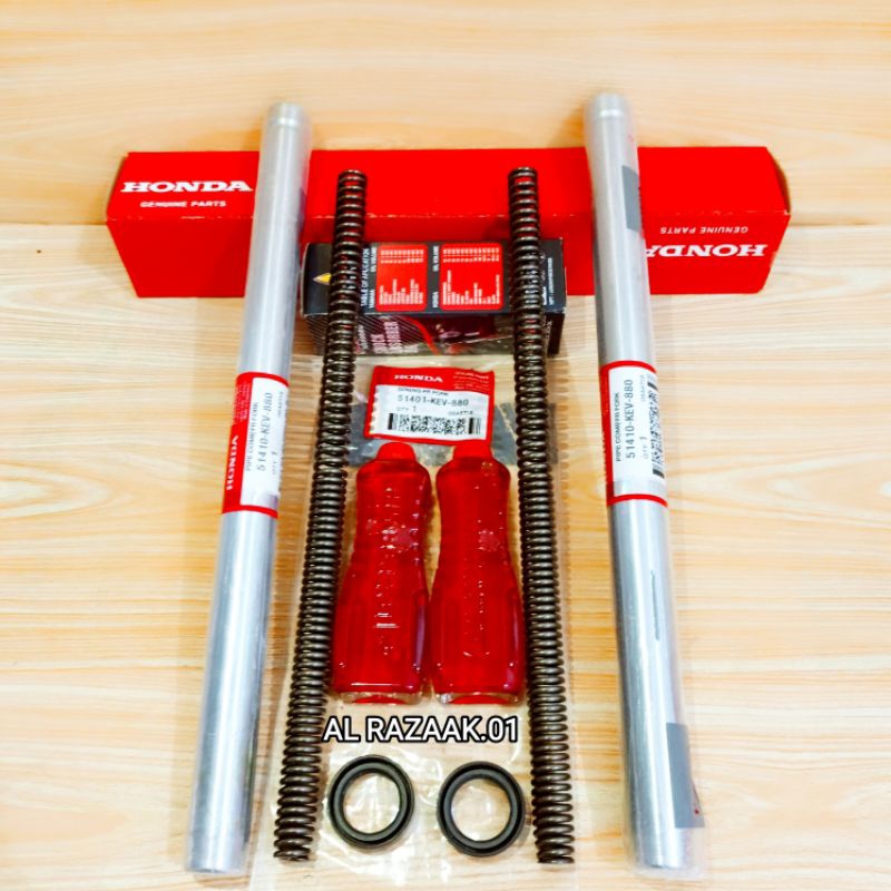 As Shock Sok Depan Supra x Lama/Supra fit lama+Per Shock+Oli Shock+Sil Shock (KEV)