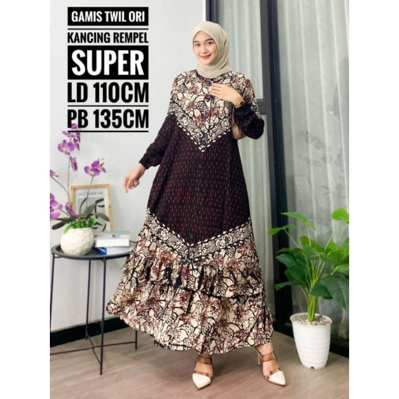 GAMIS TWILL ORIGINAL PEKALONGAN GAMIS TWILL ORI ASLI PEKALONGAN