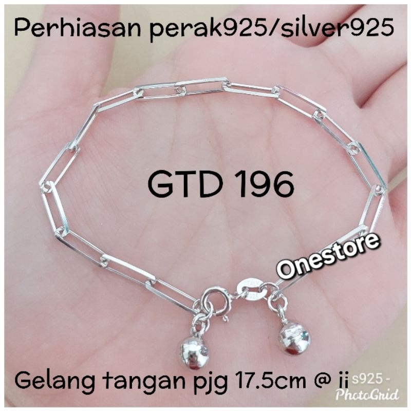 GELANG RANTE HOLLO PERAK 925 GTD 196