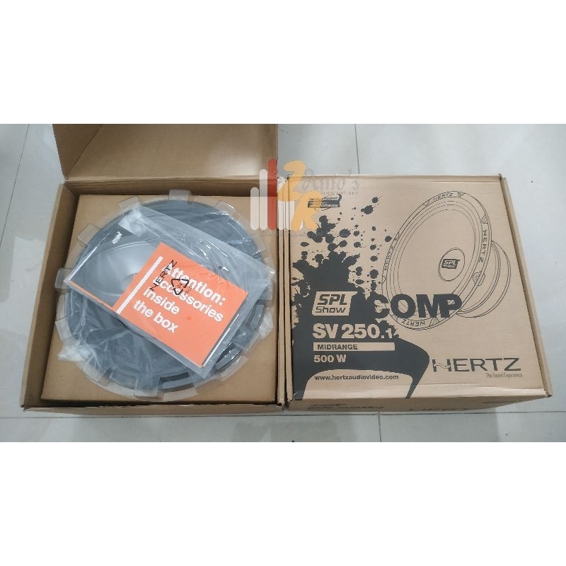 Speaker Midrange 10 Inch Hertz SV250.1 SPL Show Baru New Old Stock