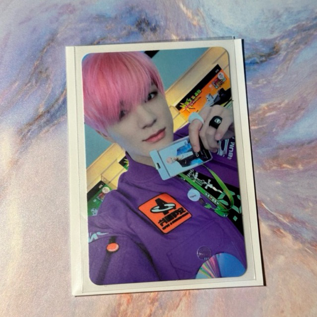 Jeno pink smglobal shope sgs digipack glitch mode glimo photocard