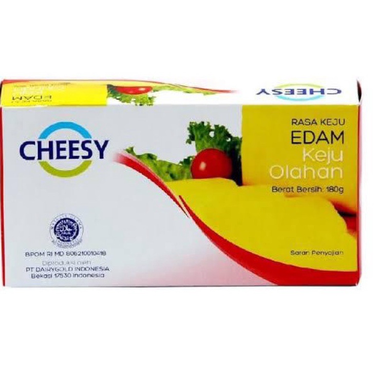 

XG34448 Keju Cheesy Edam 17gr TERMURAH
