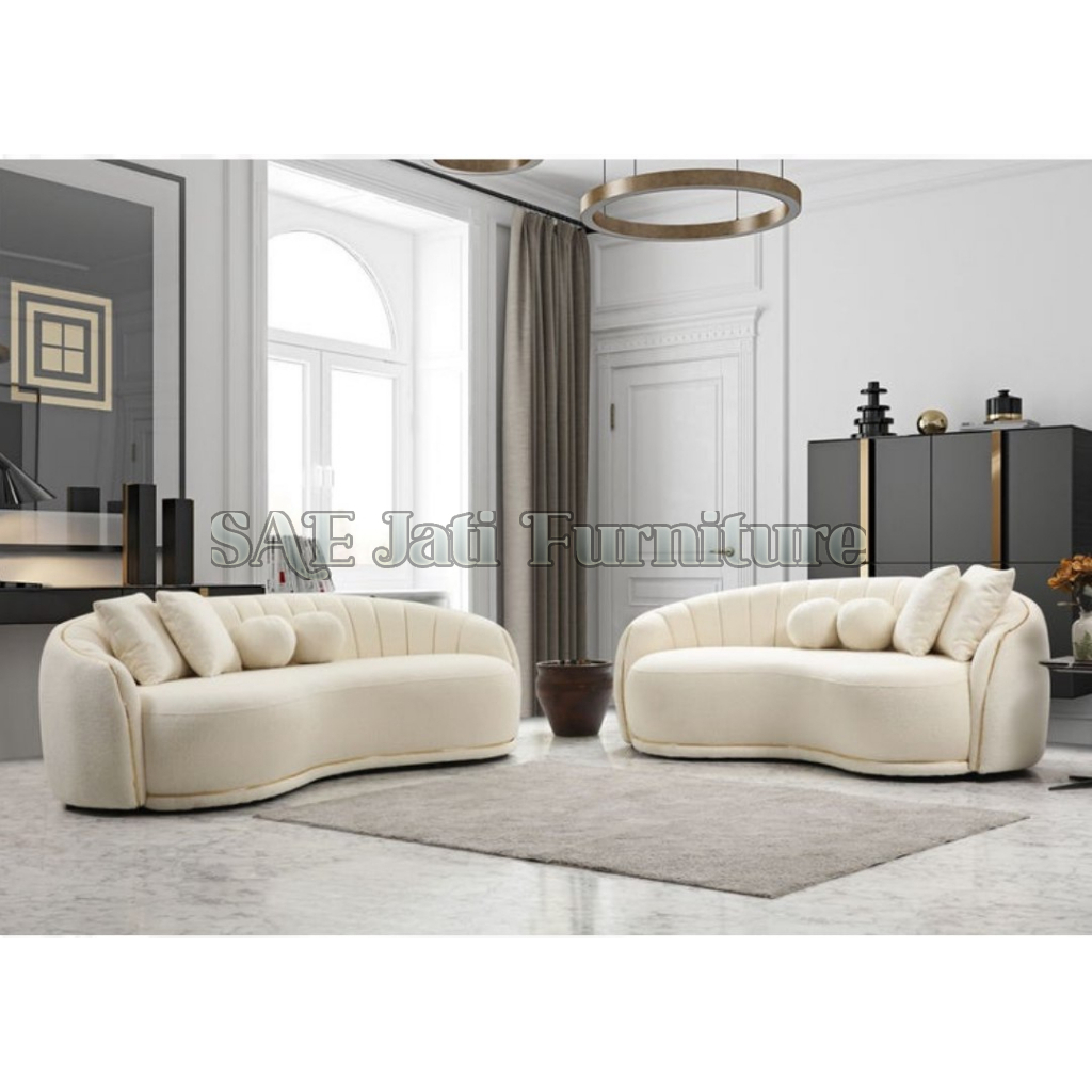 Kursi sofa ruang tamu modern gaya eropa_sofa minimalis modern stainless mewah
